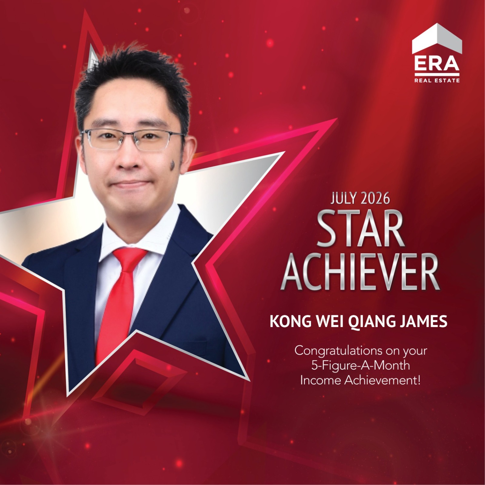 Star Achiever — ERA Real Estate, Jul 2026