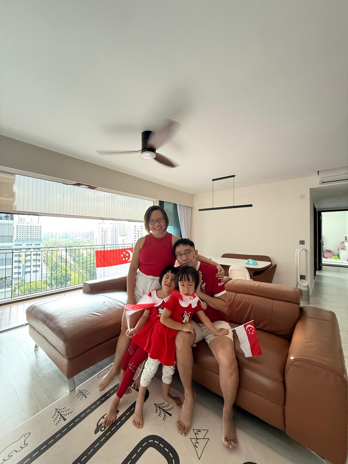 James Kong with his family — the heart behind the advisory